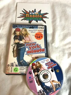 New York Minute Olsen Twins - DVD Movie • £7.51