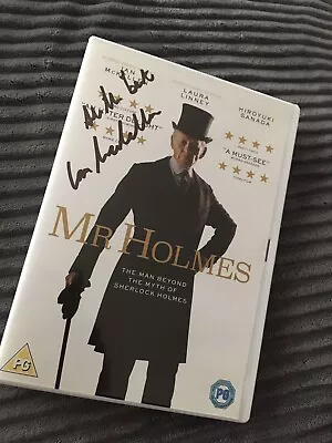 Ian Mckellen Signed Mr Holmes Dvd Cover Sleeve  • £29