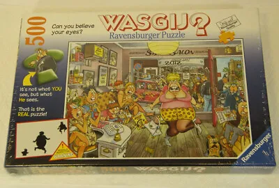 Wasgij Original Ravensburger Jigsaw Puzzle  Beauty Salon  (500 Pieces) • $19.98