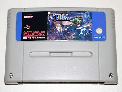 *PAL Version* The Legend Of Zelda Secrets Of The Past English Game For SNES • £29.99