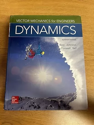 Vector Mechanics For Engineers: Dynamics By E. Russell Johnston Jr.... • $18