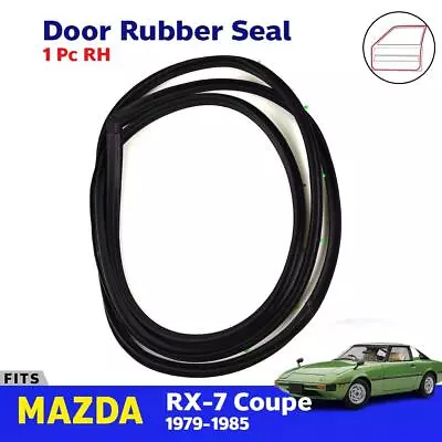 Fits Mazda Savanna RX-7 SA Coupe 1978-80 Door Seal Weatherstrip Rubber Right • $101.96