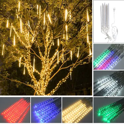 8IN1 Upgraded Meteor Lights Tubes LED Falling Snowfall Lights For Home Decor NEW • $12.08