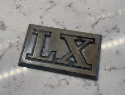 “LX” Badge/ Emblem OE Volkswagen VW Rabbit Pickup Caddy MK1 179853687 • $14.99