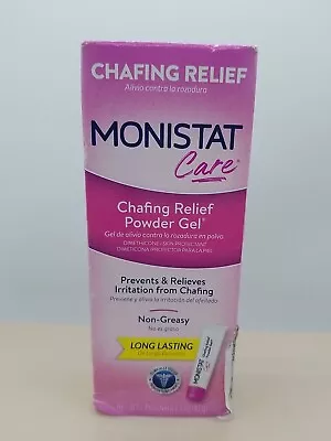 Monistat Complete Care Chafing Relief Powder Gel - 1.5oz Exp 7/2025 Non-Greasy • $10.78