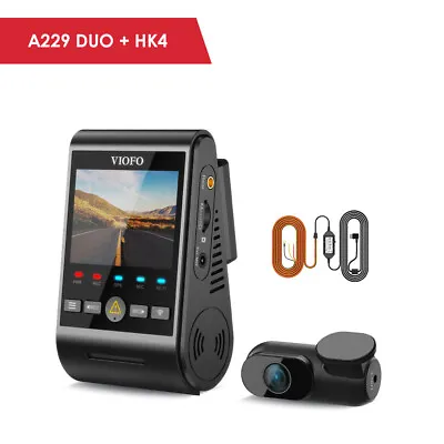 $355 • Buy VIOFO A229 Duo Dual Channel Front 2K & Rear 2K  5GHz Wi-Fi And GPS+HARDWIRE KIT