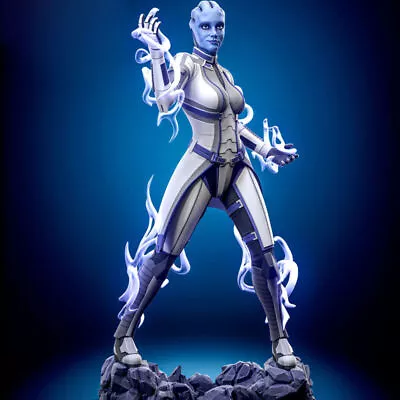 Liara T`Soni [Mass Effect]  - Collectible Art Statue Or 3D STL File [Fan Art] • $4.89