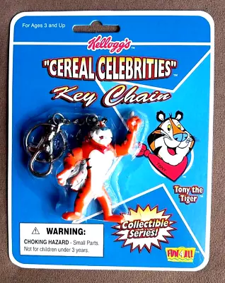 Tony The Tiger Keychain Frosted Flakes ~ Vintage 90's ~ New In Package • $6.79