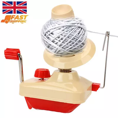 Manual Knitting Reel Machine Yarn Fiber String Wool Winder Holder Knitting UK • £10.99