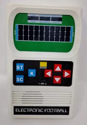 Vintage 2000 Mattel Classic Football Electronic Handheld Game Tested Works • $23.99