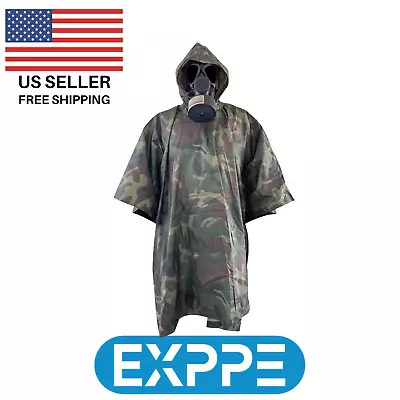 EXPPE Military Poncho M15 V.2  CBRN Poncho Army Poncho For CBRN Protect Hazmat • $23.80