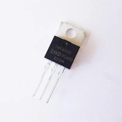 10pcs Transistor IRF4905 IRF4905PBF MOSFET FET P-Channel 55V 75A 200W DIY • $2.79