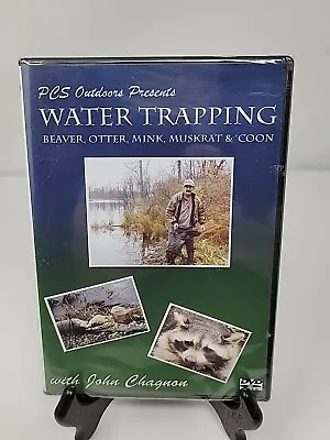 PCS Outdoors Water Trapping DVD Beaver Otter Mink Muskrat Coon NEW John Chagnon • $14.99