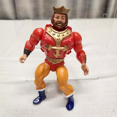 1983 King Randor Motu Masters Of The Universe Figure Loose W Armor And Crown • $65