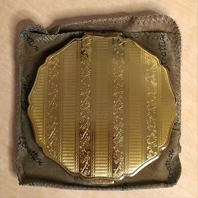 Vintage Stratton Gold Mirror Compact In Box W/ Sleeve • $25