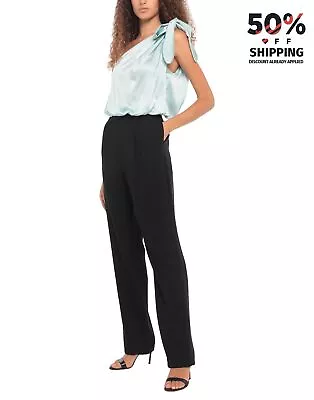 RRP €400 PINKO Lea Body Top & Trousers Set US4 IT40 S One Shoulder High Waist • $74.59