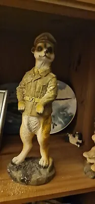 Meerkat Army Officer Figurine/Ornament 28cm. • £15