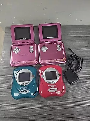 4 Video Now Color Now! XP Player Blue/Teal Pink & Red Vintage 2000 Read Part Lot • $32.99