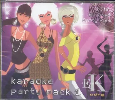 Easy Karaoke Party Pack Vol 1 - 7 Disc Pack - The Karaoke Party Pack Includes 98 • £8.44