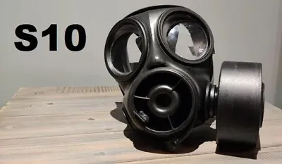 British Army S10 Nbc Respirator Gas Mask Set - Filter Plce Haversack Size 2 1989 • £109.99