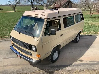 1985 Volkswagen Bus/Vanagon Westfalia Campmobile • $29500