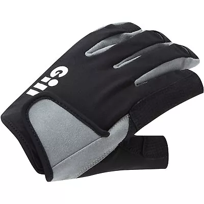 Gill Deckhand Long Finger Sailing Gloves 2023 - Black 7053 • £28