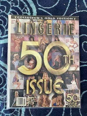 Vintage Adult Magazine Playboy's Book Of Lingerie July/aug 1996 50th Issue • $14.69