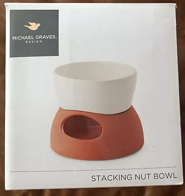 MICHAEL GRAVES DESIGN Stacking Nut Bowl Or Fondue Bowl - New In Sealed Box. • $21.65