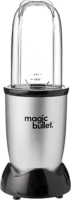 NutriBullet 1485 Magic Bullet 4pc Blender Mixer & Food Processor Silver 01485 • £41.80