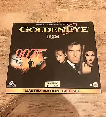 Goldeneye Limited Edition Gift Set 007 James Bond Video CD & Magazine • £2.99