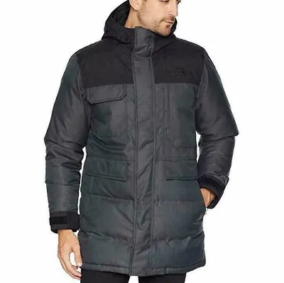 THE NORTH FACE Biggie McMurdo Mens XL Hoodie Parka/Jacket TNF Black NEW $399 • $249.99