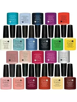 £10.95 • Buy Cnd Clearance Sale Led Nail Gel Polish Varnish Nails Soak Off 100% Genuine