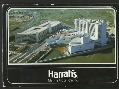 $4.40 • Buy HARRAH'S MARINA CASINO, Brigantine Blvd, ATLANTIC CITY, NEW JERSEY;  Postcard; 