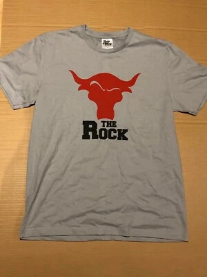 £31.66 • Buy The Rock Vintage Style WWE DWAYNE JOHNSON SHIRT RETRO BULL DESIGN NEWWITHOUTTAGS