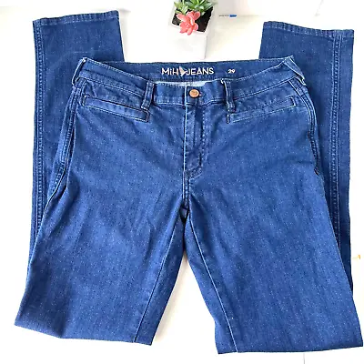 MiH Jeans Oslo Womens Jeans Size 29 Midrise Long Slim Leg Dark Wash Wj80LI • $18.87