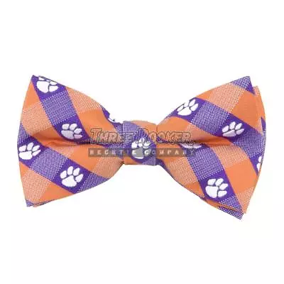 Tigers Bow Tie Clemson Pre-tied Bow Ties FREE SHIPPING NWT • $20