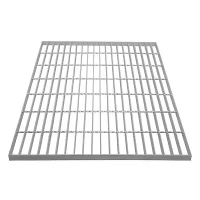 Galvanised Steel Grating Mesh Floor Forge Walkway Floor Panel Grid Drain Gutter • £74.99