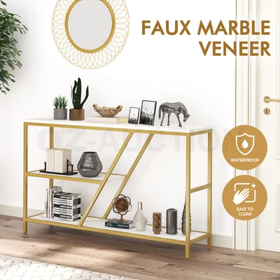 $149.95 • Buy Console Hallway Table Sofa Entryway Entrance Display Stand Plant Shelf 3 Tier