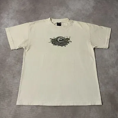 Vintage 90s Quiksilver Shirt Size Boys XL Fits S/M Surf Skate Double Sided  • $18.50