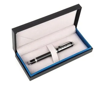 Shelby Black Carbon Fiber Epoxy Pen With Gift Box * Great Gift Ships FREE To USA • $47