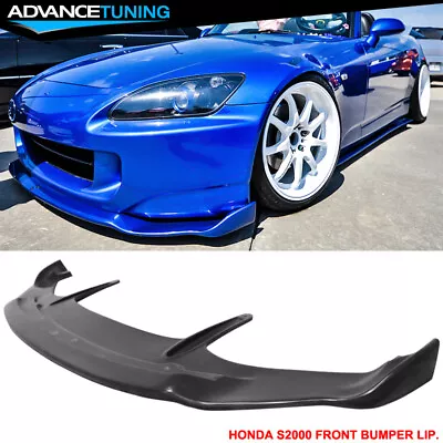 Fits 04-09 Honda S2000 AP2 Convertible Mugen Style Front Bumper Lip Spoiler PU • $114.99