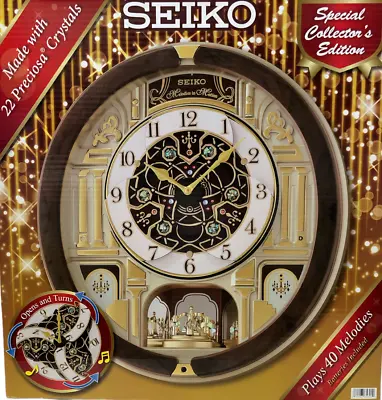 Seiko Melodies In Motion Wall Clock 2022 • $139