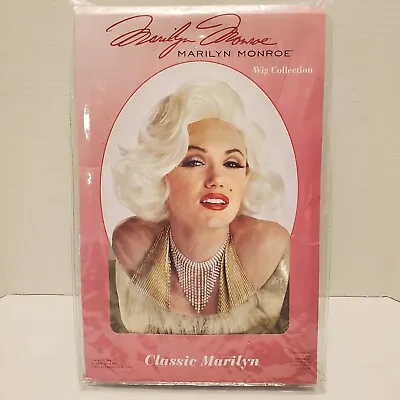 MARILYN MONROE Wig Collection Classic Platinum Blonde California Costumes 70468 • $14.97