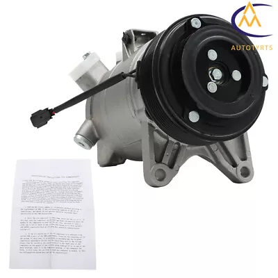 AC A/C Compressor W/Clutch For 2009-2014 Nissan Murano 3.5L V6 TEM275719 • $87.99