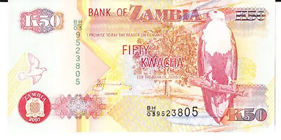 $0.70 • Buy Zambia Fifty Kwacha 2007^