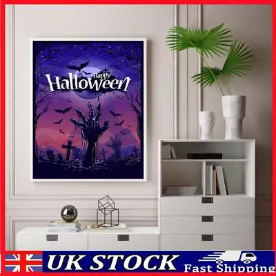 Halloween Cross And Hands Oil Paint By Numbers Kit Frameless Drawing Picture • £6.69