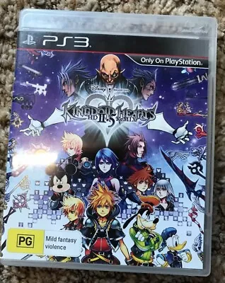 Kingdom Hearts HD 2.5 Remix PS3 - Complete With Manual • $20