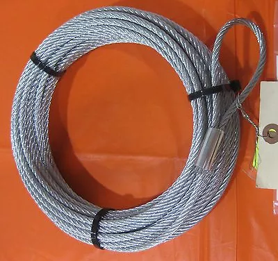 Warn 100973 Wire Rope Cable Replacement 1/4 50 ATV UTV VRX Axon 45 55 Winch  • $65
