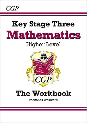 £7.99 • Buy KS3 Maths Workbook With Answers Higher Level Years 7-9 CGP