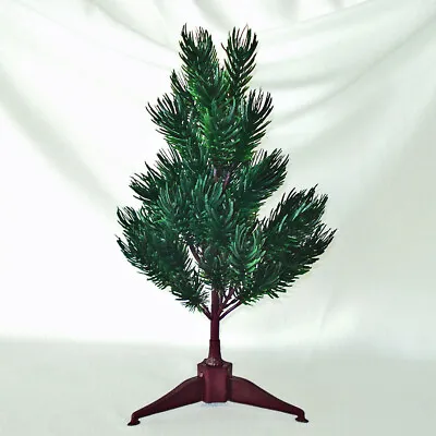 Vintage Tabletop Vinyl Plastic Christmas Tree 16 Inch • $33.99